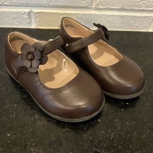 Children’s Place- Toddler Girl’s Shoes- Size 5- Dark Brown Faux Leather